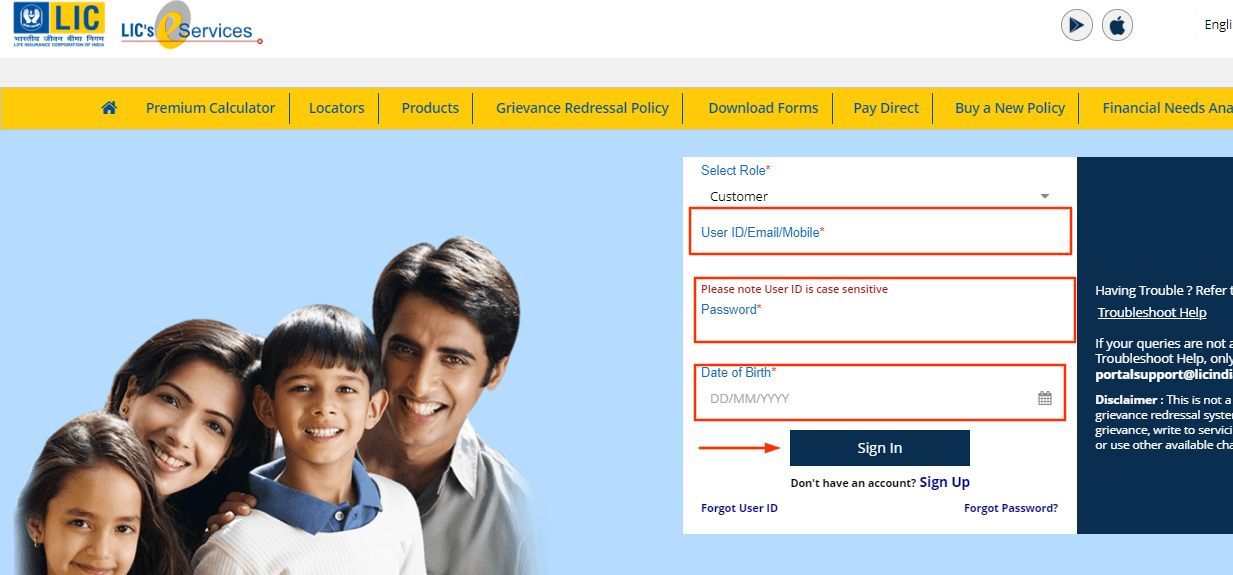 LIC Customer Login Portal How To Pay LIC Premium Amount Online 