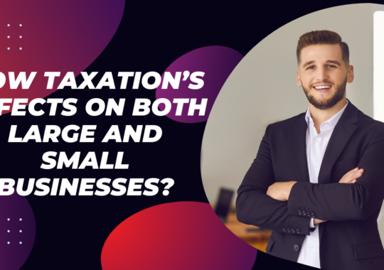 How Taxation’s effects on both large and small businesses?