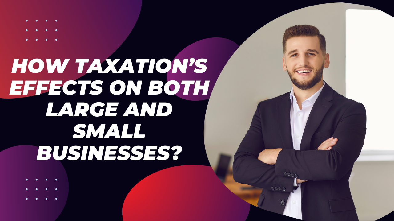 How Taxation’s effects on both large and small businesses?